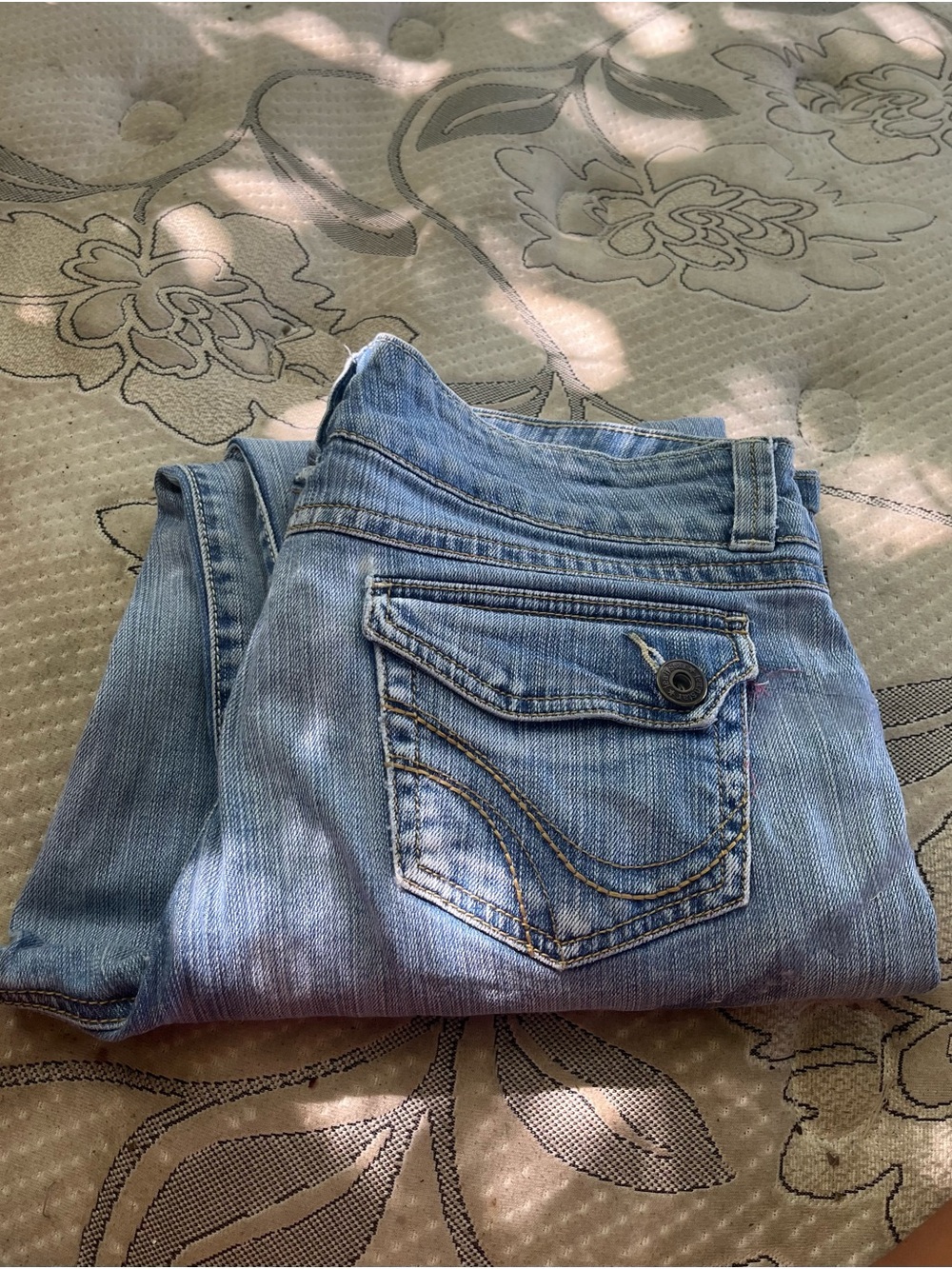 jeanstar Light Blue Women's Boot Cut Jeans with Buttoned Back Pocket